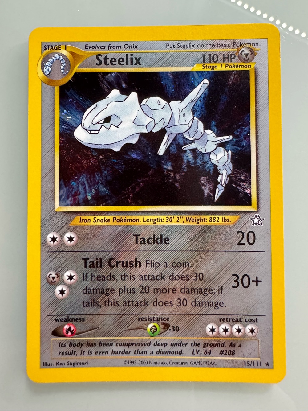 Steelix Pokémon Card